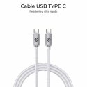 Kabel USB-C na USB-C Subblim OPTIMUS Biały 1 m