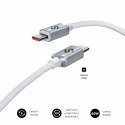 Kabel USB-C na USB-C Subblim OPTIMUS Biały 2 m