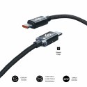 Kabel USB-C na USB-C Subblim OPTIMUS Czarny 1 m