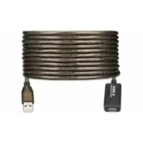 Kabel z rozgałęźnikiem USB Ewent 65 TU65U7005F Czarny 25 m