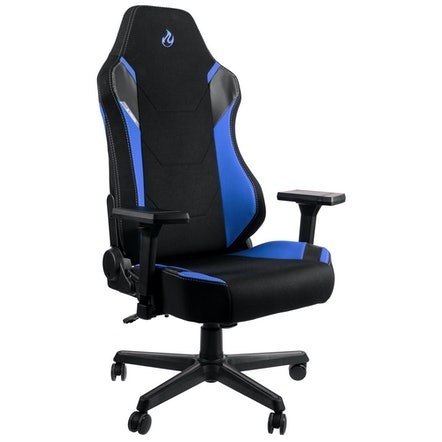 Nitro Concepts X1000 Fotel dla gracza Tapicerowane siedzisko Czarny, Niebieski