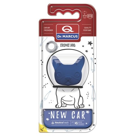 Odświeżacz powietrza do samochodu Dr Marcus COSMIC DOG NEW CAR Nowy Samochód Plastikowy
