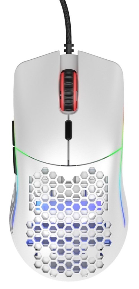 GLORIOUS MYSZ PC RACE MODEL O- GAMING WHITE MATOWA