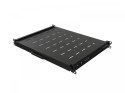 Półka wysuwana do szaf rack 19 cali 350mm czarna