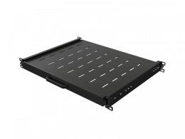 Półka wysuwana do szaf rack 19 cali 350mm czarna