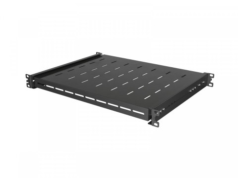Półka wysuwana do szaf rack 19 cali 350mm czarna