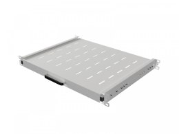 Półka wysuwana do szaf rack 19 cali 350mm szara