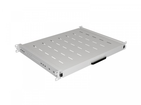 Półka wysuwana do szaf rack 19 cali 350mm szara
