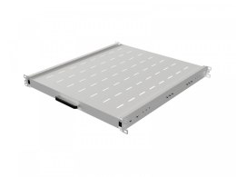 Półka wysuwana do szaf rack 19 cali 500mm szara