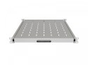 Półka wysuwana do szaf rack 19 cali 500mm szara