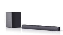 Soundbar Sharp HT-SBW182 2.1 Slim Soundbar HDMI, Optical, Bluetooth, 160 W, 74 cm with Wireless Subwoofer