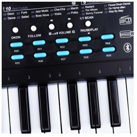 SUPRIMO 605 UFB KEYBOARD - Organy z mikrofonem dla dzieci do nauki gry