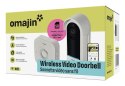 Bezprzewodowy wideodomofon OMAJIN OVD-01-EU Biały, Czarny