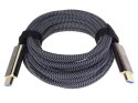 Kabel HDMI PremiumCord Ultra High Speed 2.1 światłowodowy 8K@60Hz, pozłacany 10m