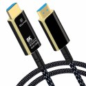 Kabel HDMI PremiumCord Ultra High Speed 2.1 światłowodowy 8K@60Hz, pozłacany 10m