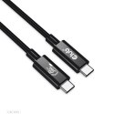 CLUB3D CAC-1575 kabel USB USB4 Gen 2x2 2 m USB C Czarny