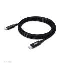 CLUB3D CAC-1575 kabel USB USB4 Gen 2x2 2 m USB C Czarny