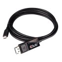 Kabel CLUB3D CAC-1557 USB C Displayport 1.4 Czarny
