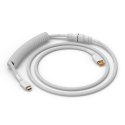 Glorious Gaming GLO-KB-ACC-CBL-COIL-GWHT kabel klawiatury/myszy Biały 1,4 m