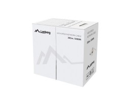 Kabel sieciowy Lanberg LCU5-12CU-0305-S Szary 305 m Cat5e U/UTP (UTP)