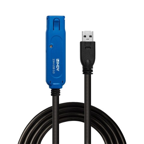 Lindy 43157 kabel USB USB 3.2 Gen 1 (3.1 Gen 1) 10 m USB A Czarny