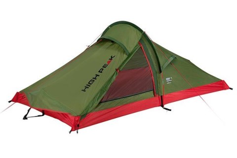 Namiot High Peak Siskin 2 zielono-czerwony 2-osobowy 10184