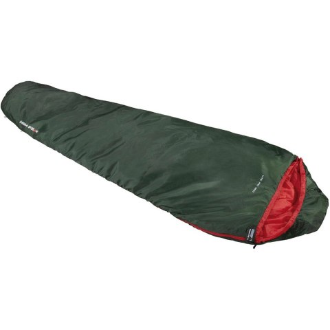 Śpiwór High Peak Lite Pak 1200 225 x 80 x 50 cm zielono-czerwony lewy 23263