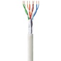 Techly ITP-C6F-FL-100 kabel sieciowy Szary 100 m Cat6 F/UTP (FTP)