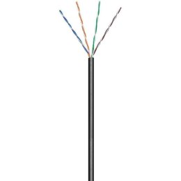 Techly ITP7-UTP-0100LO kabel sieciowy Czarny 100 m Cat5e U/UTP (UTP)