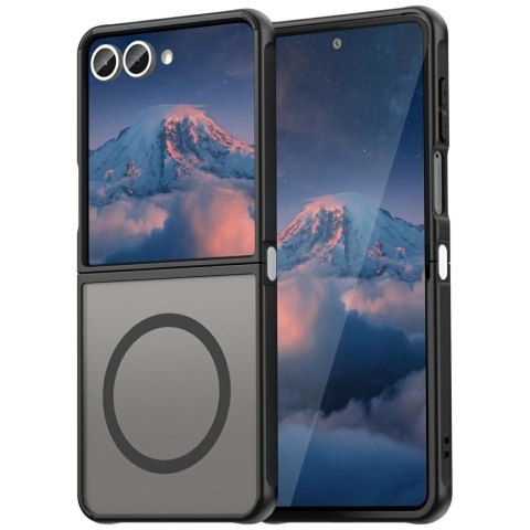 Etui Beline MagSafe do Samsung Galaxy Z Flip7 czarny