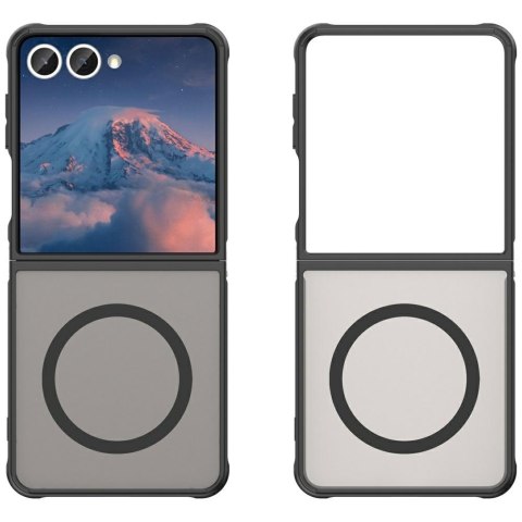 Etui Beline MagSafe do Samsung Galaxy Z Flip7 czarny