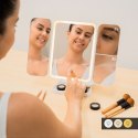 Ładowalne Trójskrzydłowe Lustro do Makijażu z Powiększeniem i Światłem LED Miled InnovaGoods