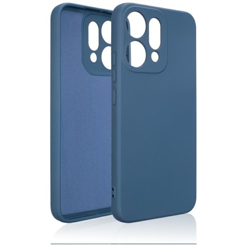 Etui Beline Silicone do Oppo Reno 14 niebieski