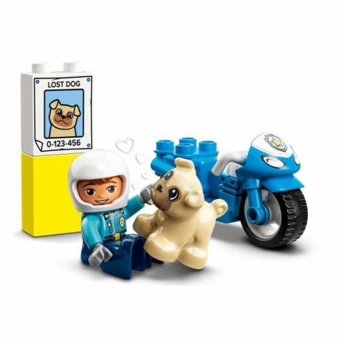 Zestaw do budowania Lego 10967 DUPLO The Police Motorcycle Wielokolorowy