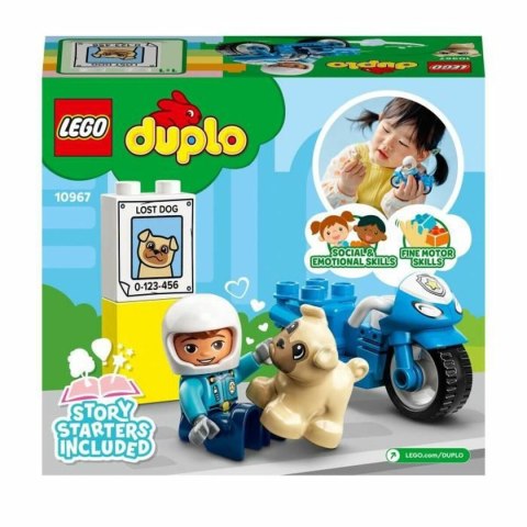 Zestaw do budowania Lego 10967 DUPLO The Police Motorcycle Wielokolorowy