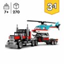 Zestaw do budowania Lego 31146 Creator Platform Truck with Helicopter Wielokolorowy