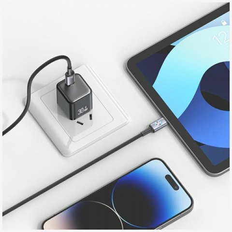 Kabel USAMS Huan Series SJ753 30W USB-C do Lightning 1,2 m tarnish