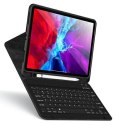 USAMS Etui Winro z klawiaturą iPad Pro11" fioletowe etui-biała klawiatura/purple cover-white keyboard IP011YRXX03 (US-BH645)