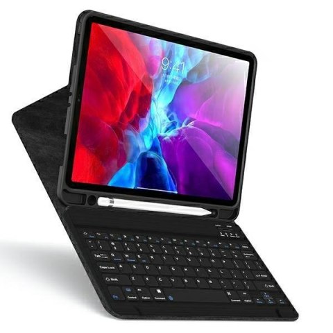 USAMS Etui Winro z klawiaturą iPad Pro11" fioletowe etui-biała klawiatura/purple cover-white keyboard IP011YRXX03 (US-BH645)