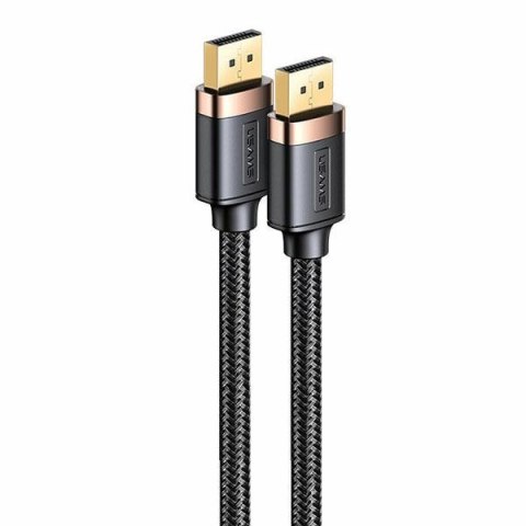 USAMS Kabel Display Port 2m 4K U74HD czarny/black SJ531HD01 (US-SJ531)