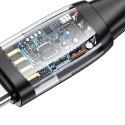 USAMS Kabel U85 2xUSB-C/USB-A1,2m 100W PD Fast Charge czarny/black SJ654USB01 (US-SJ654)