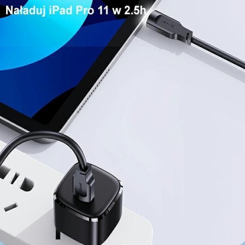 USAMS Kabel USB-C na USB-C 100W 1,2mPort Display Fast Charging Lithe Series purpurowy/purple SJ567USB03 (US-SJ567)