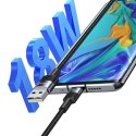 USAMS Kabel USB na USB-C 3A 1.2mFast Charging stalowy/tarnish SJ718USBSG01 (US-SJ718)