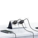 USAMS Kabel USB na USB-C 3A 1.2mFast Charging stalowy/tarnish SJ718USBSG01 (US-SJ718)