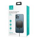 USAMS Ład. indukcyjna US-CD159 magneticW1 15W Extra-thin iPhone 12 series czarny/black CD159DZ01