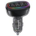 USAMS Ład. sam. 1xUSB-C 3xUSB-A C34 48W3A+C PD Fast Charge czarny/black CC170CC01 (US-CC170)
