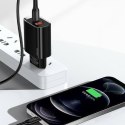 USAMS Ład. siec. 1xUSB-C+1xUSB T35 20W(only head) PD3.0 +QC3.0 Fast Charging czarny/black CC121TC02 (US-CC121)