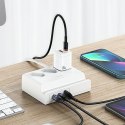 USAMS Listwa zasilająca 65W Super SiFast Charging USB Extension Socket EU biały/white CC160TC01 (US-CC160)