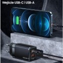USAMS Ład. siec. T41 USB-C+USB GaN 47WPD+QC (only head) Fast Charging biały/white CC137TC02 (US-CC137)