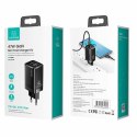 USAMS Ład. siec. T41 USB-C+USB GaN 47WPD+QC (only head) Fast Charging biały/white CC137TC02 (US-CC137)